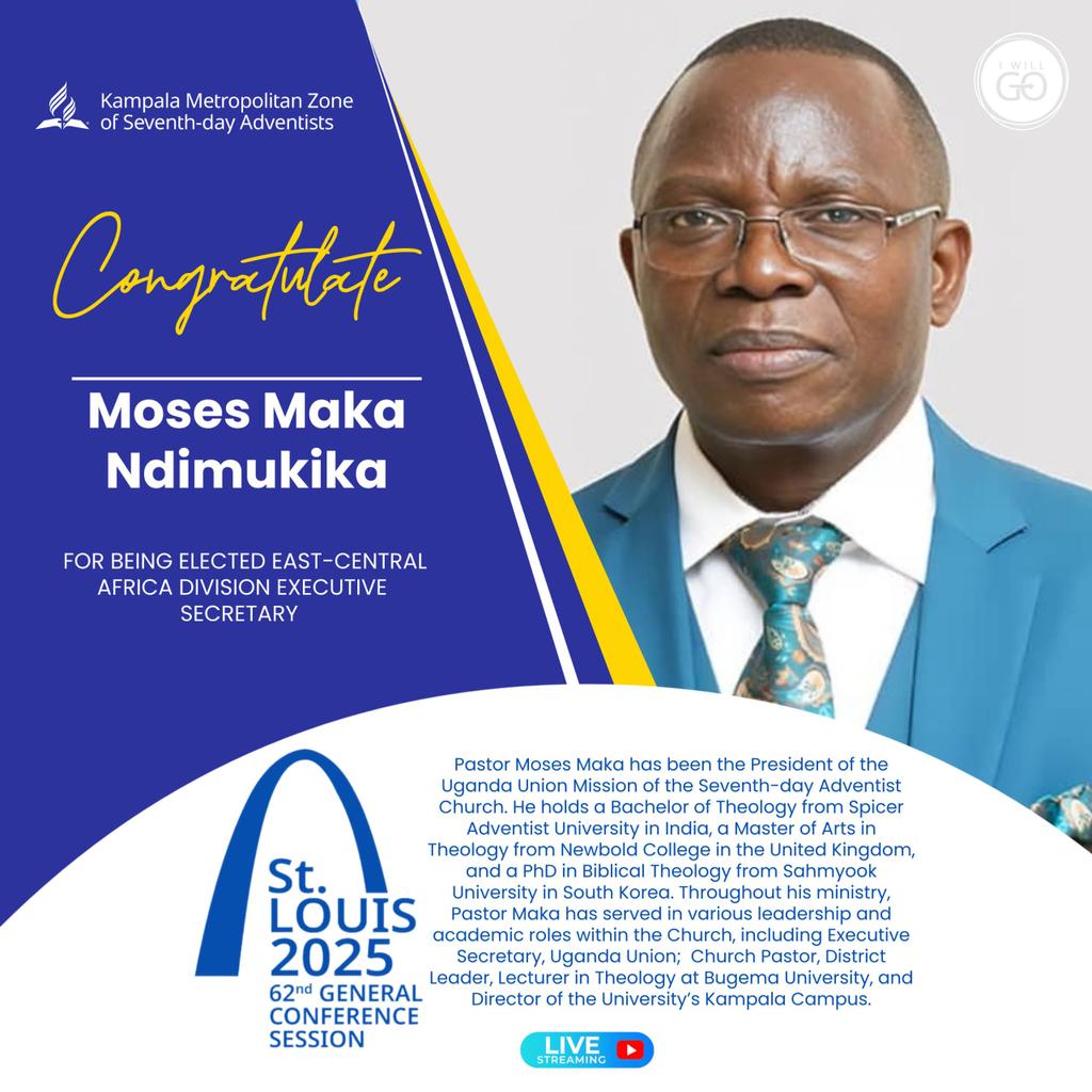 Congratulations Dr Maka Moses Ndimukika