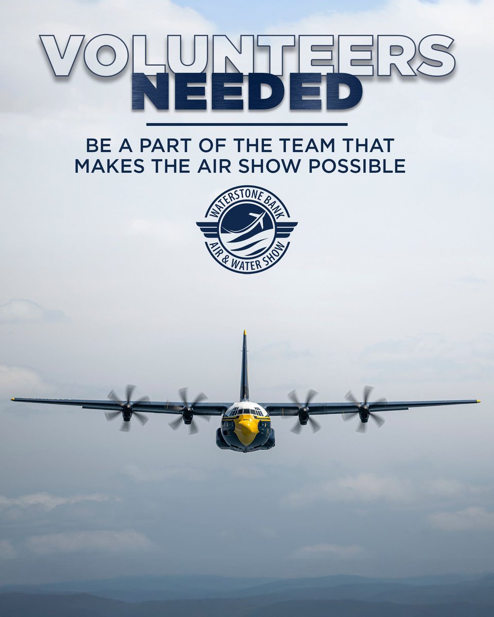 WaterStone Bank Air & Water Show (@mkeairandwater) on Twitter photo 🚨 ATTENTION 🚨 The <a href="/WaterStoneBank/">WaterStone Bank</a> Air & Water Show needs YOU! 🫵
We need #volunteers to fly in and #help on Friday, July 18 ✈
If you’re available, please contact:
📱 Jeff Hansen at 414-708-2413
📧 cpsjeffery@gmail.com
#Volunteer 🚨 ATTENTION 🚨 The <a href="/WaterStoneBank/">WaterStone Bank</a> Air & Water Show needs YOU! 🫵
We need #volunteers to fly in and #help on Friday, July 18 ✈
If you’re available, please contact:
📱 Jeff Hansen at 414-708-2413
📧 cpsjeffery@gmail.com
#Volunteer