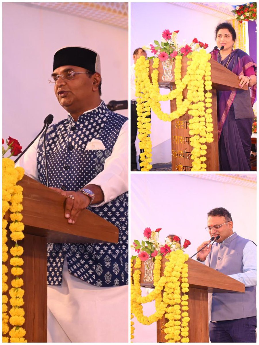 RPO Bhopal (@rpobhopal) on Twitter photo पासपोर्ट कार्यालय के नवीन भवन का लोकार्पण माननीय <a href="/VishvasSarang/">विश्वास कैलाश सारंग</a> के कर कमलों द्वारा, माननीया <a href="/KrishnaGaurBJP/">Krishna Gaur</a> की अध्यक्षता में किया गया | इस अवसर पर <a href="/drkjsrini/">Dr K J Srinivasa</a> संयुक्त सचिव एवं मुख्य पासपोर्ट अधिकारी उपस्थित रहें <a href="/passportsevamea/">PassportSeva Support</a> <a href="/SecretaryCPVOIA/">Arun Kumar Chatterjee</a>
(1/2) पासपोर्ट कार्यालय के नवीन भवन का लोकार्पण माननीय <a href="/VishvasSarang/">विश्वास कैलाश सारंग</a> के कर कमलों द्वारा, माननीया <a href="/KrishnaGaurBJP/">Krishna Gaur</a> की अध्यक्षता में किया गया | इस अवसर पर <a href="/drkjsrini/">Dr K J Srinivasa</a> संयुक्त सचिव एवं मुख्य पासपोर्ट अधिकारी उपस्थित रहें <a href="/passportsevamea/">PassportSeva Support</a> <a href="/SecretaryCPVOIA/">Arun Kumar Chatterjee</a>
(1/2)