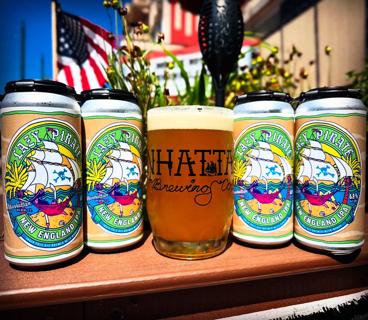 🏴‍☠️🚨BACK ON TAP🚨🏴‍☠️

Lazy Pirate - 6.9% ABV

New England style IPA Brewed with mango and some citrusy hops. A nice bitterness mixed with delicious mango, it’s the perfect beer for a pirate, or to be lazy, or a lazy pirate..you get the idea. 

Available NOW on tap and To Go in