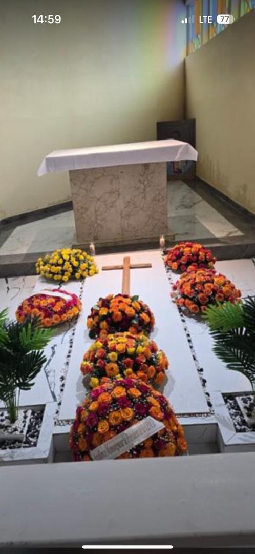 GeorgesKisando's tweet photo. Chapelle du Bienheureux Floribert Bwana Chui, située dans le Sanctuaire d’Adoration de Goma. https://t.co/Dl0HdXM3bS