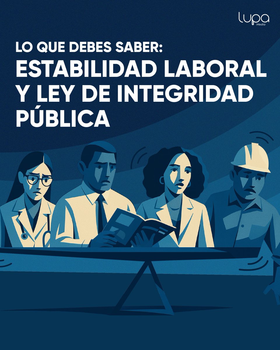 🔍 #LupaTeExplica | La Ley de Integridad Pública reformó 25 artículos, una disposición general, una derogatoria y tres transitorias de la Ley Orgánica de Servicio Público.

¿Cómo afecta esto a la estabilidad laboral de los funcionarios?

📌 Aquí te presentamos 6 cambios clave que