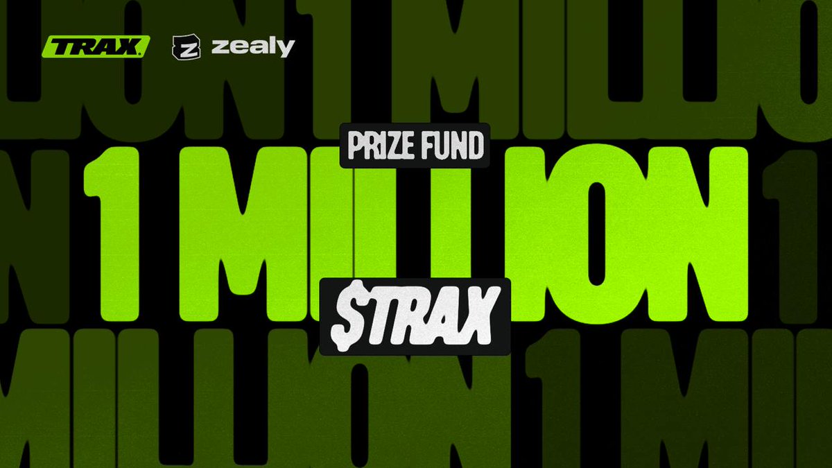 trax_so's tweet image. 🚨 $TRAX ZEALY SPRINT IS LIVE! - #ICP

💸OVER 1,000,000 $TRAX in rewards!

🔄 Repeatable quests and Daily Double XP tasks!

🛠️ Let’s build the future of $TRAX together!

🙌 START HERE → zealy.io/cw/traxcommuni…

@zealysprints @zealy_io