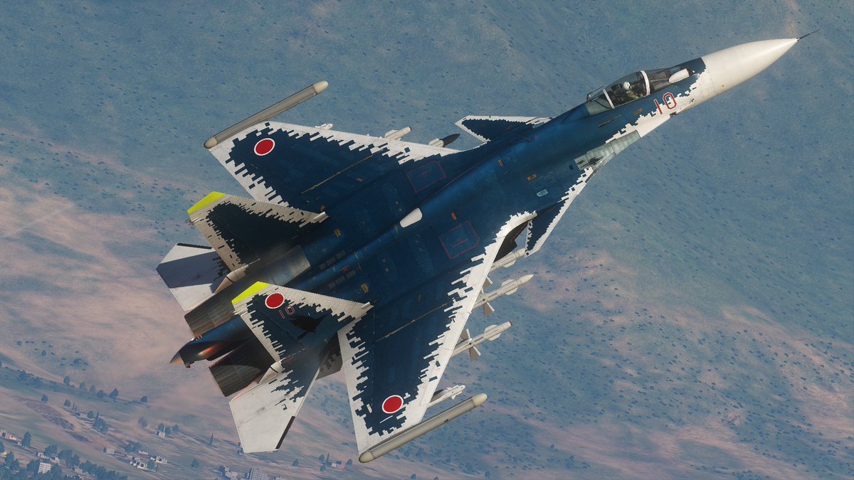 qeOp0I9FE8iST7s's tweet photo. フランカーDのチームスキンが大体形になってきた、、、
#DCS #Su33 #フランカー #ZERO #フラシム https://t.co/Cm64okcJIc