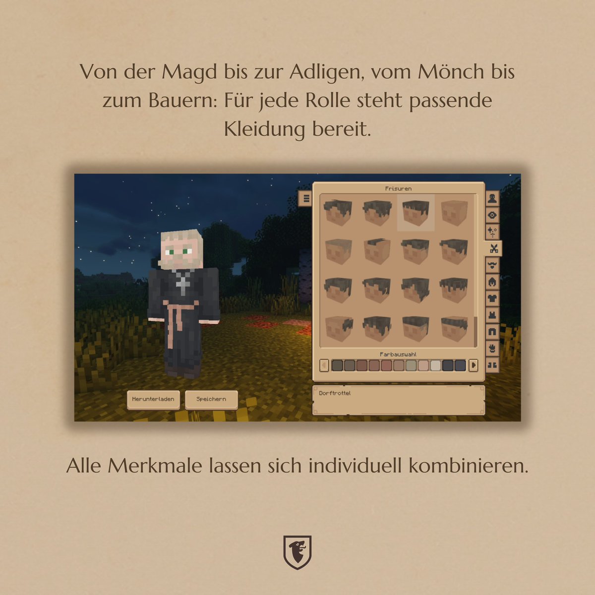 Ottonien - Historisches Minecraft RPG tweet media