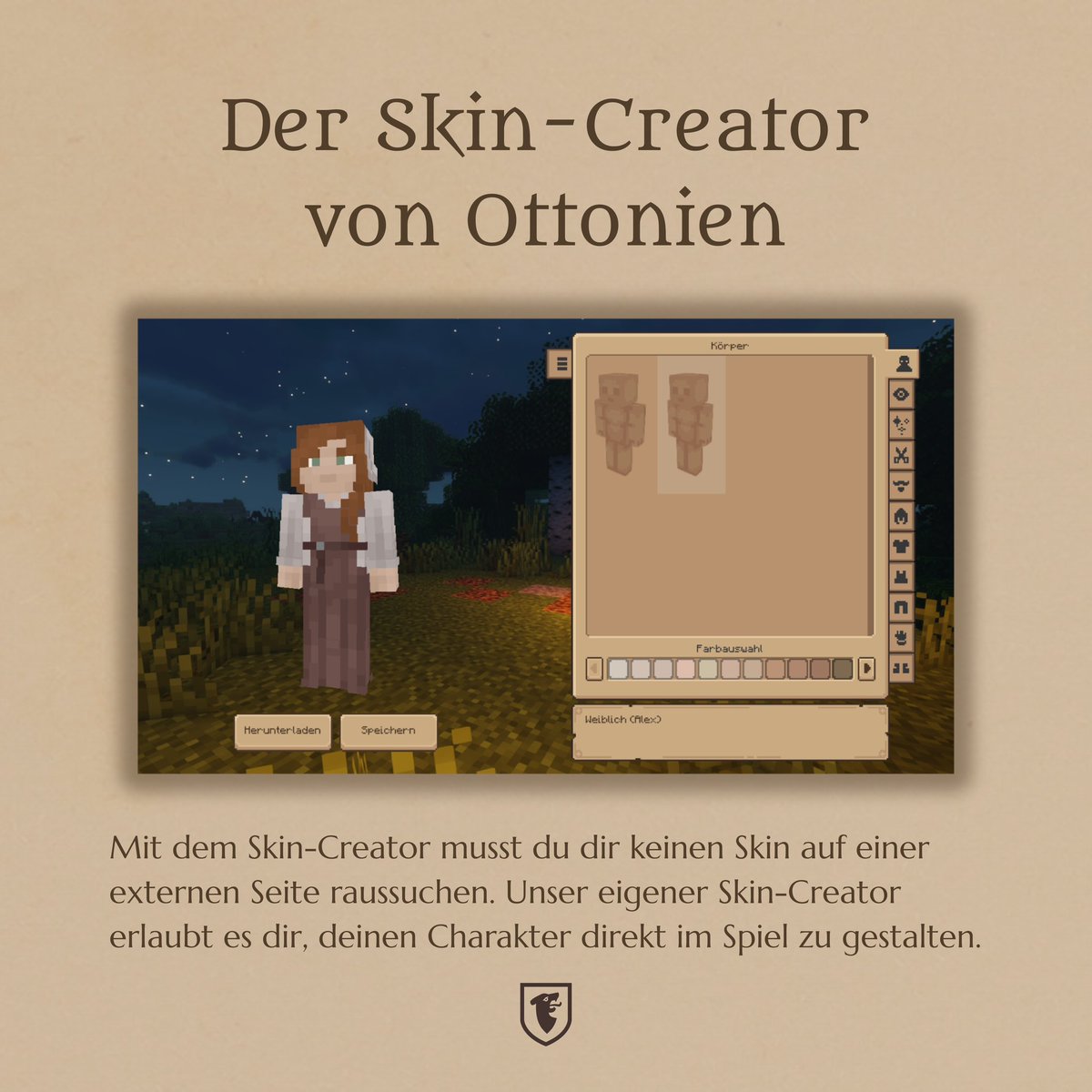 Ottonien - Historisches Minecraft RPG tweet media