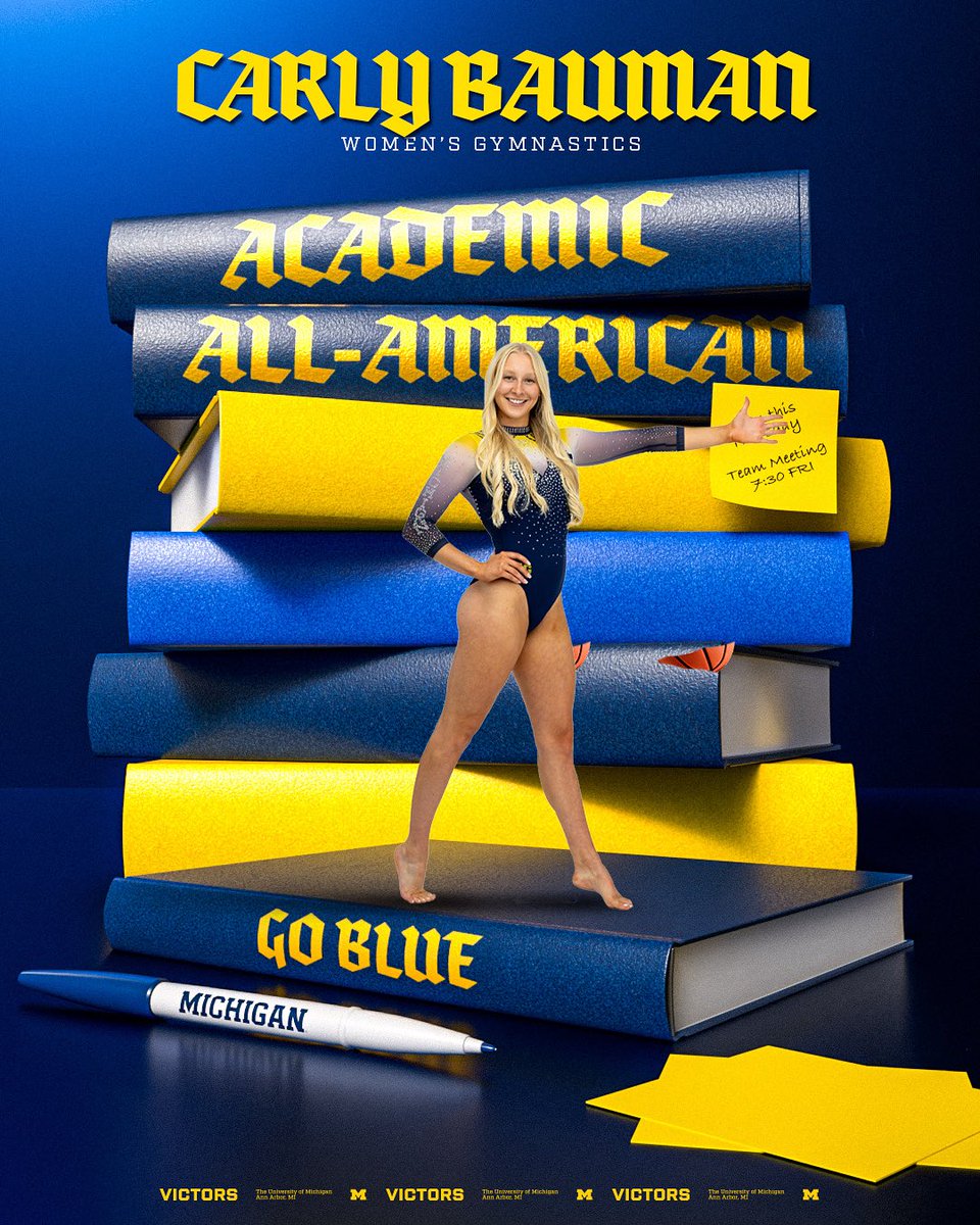 She an All-American in the classroom! 

Read More: myumi.ch/Qwm5D

#GoBlue 〽️