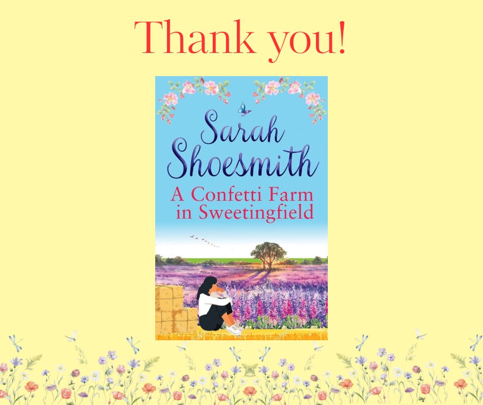 Sarah Shoesmith (@gardeningshoe1) on Twitter photo THANK YOU so much for all of your likes, reposts and lovely comments! You’ve helped to make a wonderful day even more special.
Have a fabulous evening! 🌹
<a href="/RNAtweets/">Romantic Novelists' Association</a> #tuesnews THANK YOU so much for all of your likes, reposts and lovely comments! You’ve helped to make a wonderful day even more special.
Have a fabulous evening! 🌹
<a href="/RNAtweets/">Romantic Novelists' Association</a> #tuesnews