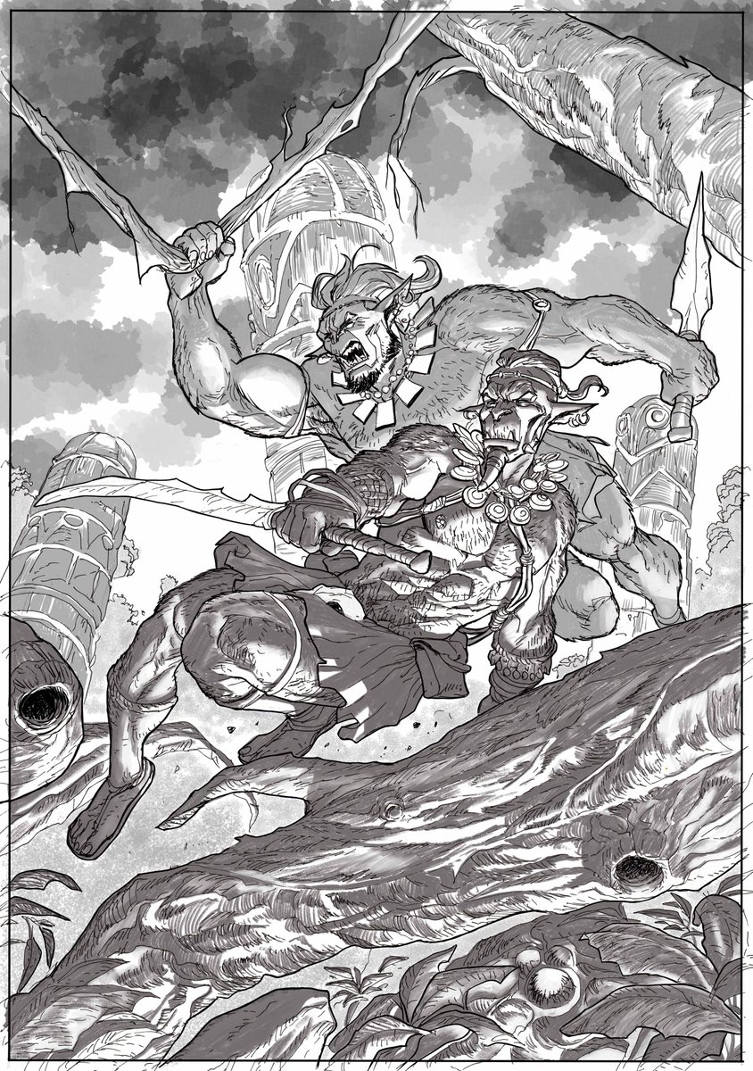 marcofodera's tweet image. #comics #PortfolioDay #FantasticFour #skinbreaker #StarWars #ventress