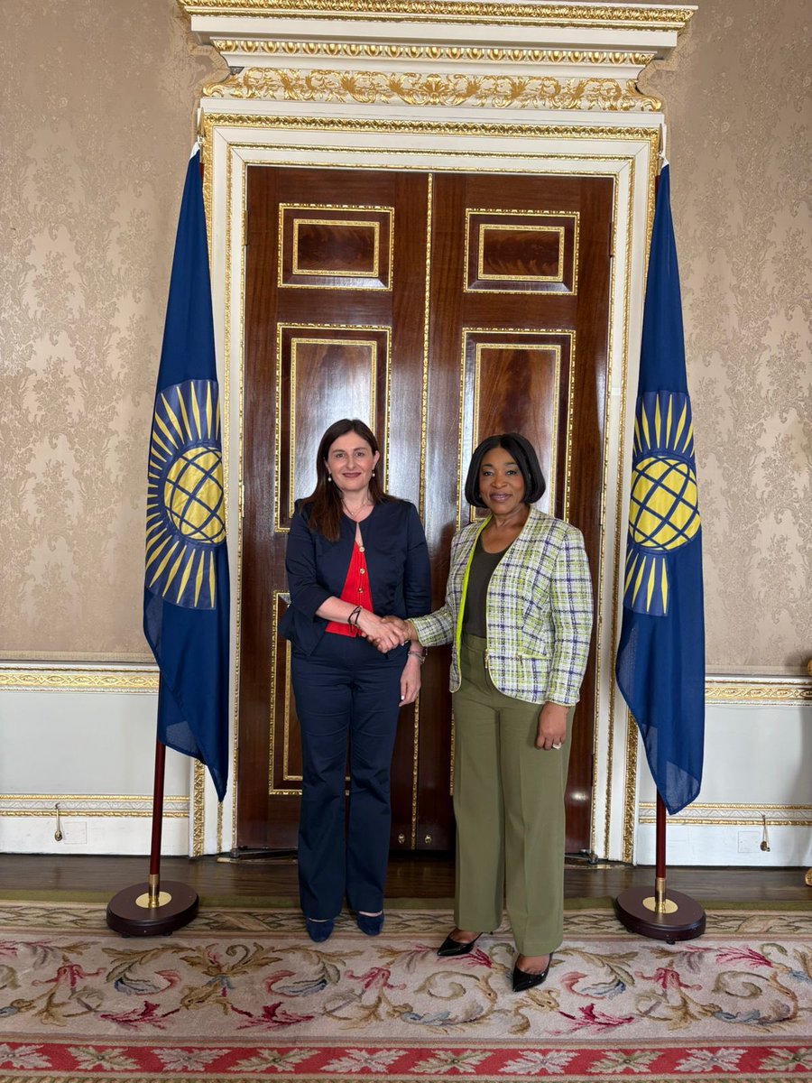 HadjimanoliM's tweet image. Today, I had the privilege of meeting with Ms. Shirley Ayorkor Botchwey, Secretary-General of the Commonwealth. Our conversation focused on strengthening the cooperation between Cyprus and the Commonwealth family in the maritime sector, with particular attention to…