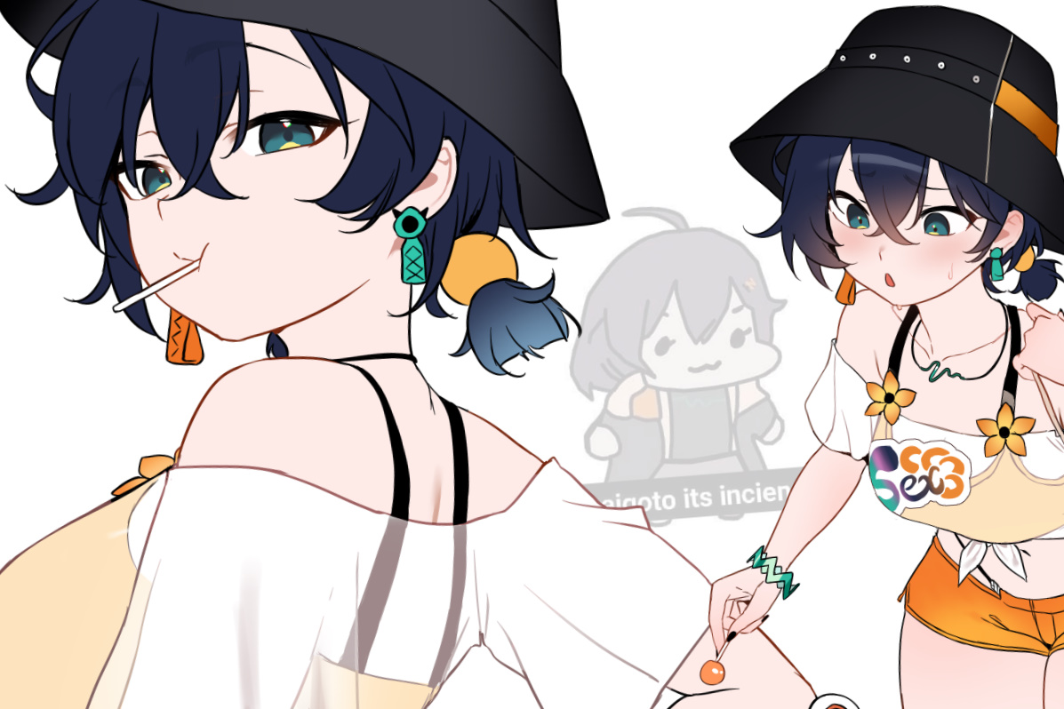 thank you random incense enjoyer commissioner for making me draw the incense obsessed sister 😌