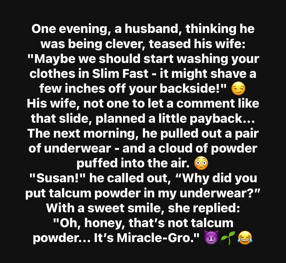When the wife is more clever 😂😆😜
