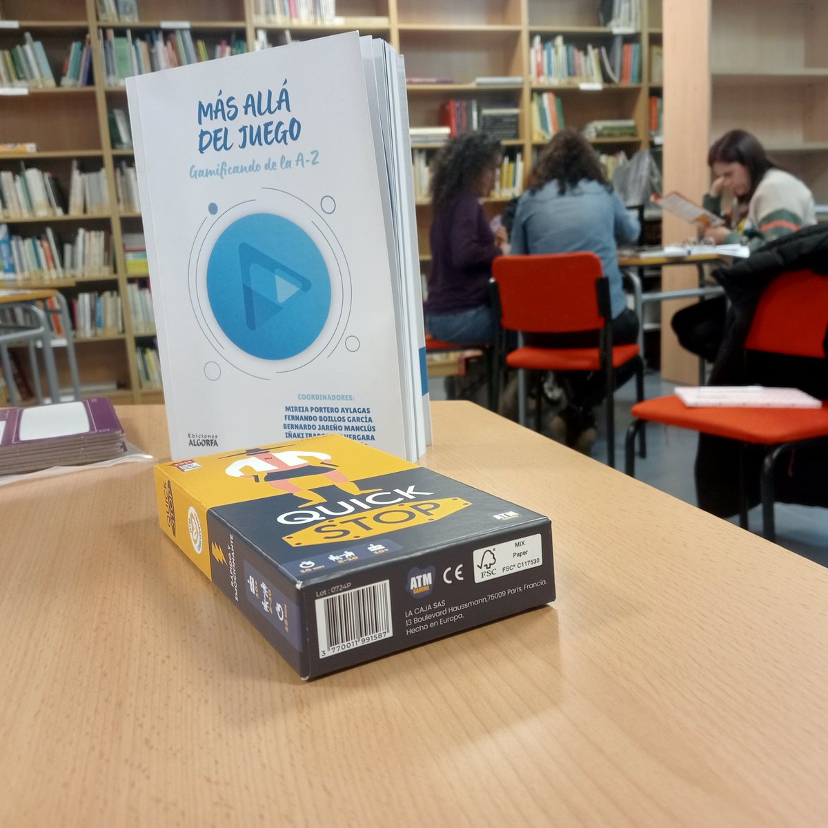 Luis de Mena (@llume38) on Twitter photo 🎶🎵 Voy camino #Soria🎶🎵
Mañana estrenamos en el <a href="/CSFPJCYL/">CSFP</a>:
🎲 "El Poder del Juego" (Experiencia de Calidad <a href="/educacyl/">Educación JCyL</a>)
😉 Oportunidad maravillosa para disfrutar del #ABJ y sus posibilidades #DUA <a href="/CharlasEducativ/">Las #CharlasEducativas</a> <a href="/imgende/">Ingrid Mosquera</a> <a href="/cfiezamora/">CFIE de Zamora</a> <a href="/cfiebenavente/">cfiebenavente</a> <a href="/crfptic/">CRFPTIC</a>
#claustrovirtual 🎶🎵 Voy camino #Soria🎶🎵
Mañana estrenamos en el <a href="/CSFPJCYL/">CSFP</a>:
🎲 "El Poder del Juego" (Experiencia de Calidad <a href="/educacyl/">Educación JCyL</a>)
😉 Oportunidad maravillosa para disfrutar del #ABJ y sus posibilidades #DUA <a href="/CharlasEducativ/">Las #CharlasEducativas</a> <a href="/imgende/">Ingrid Mosquera</a> <a href="/cfiezamora/">CFIE de Zamora</a> <a href="/cfiebenavente/">cfiebenavente</a> <a href="/crfptic/">CRFPTIC</a>
#claustrovirtual