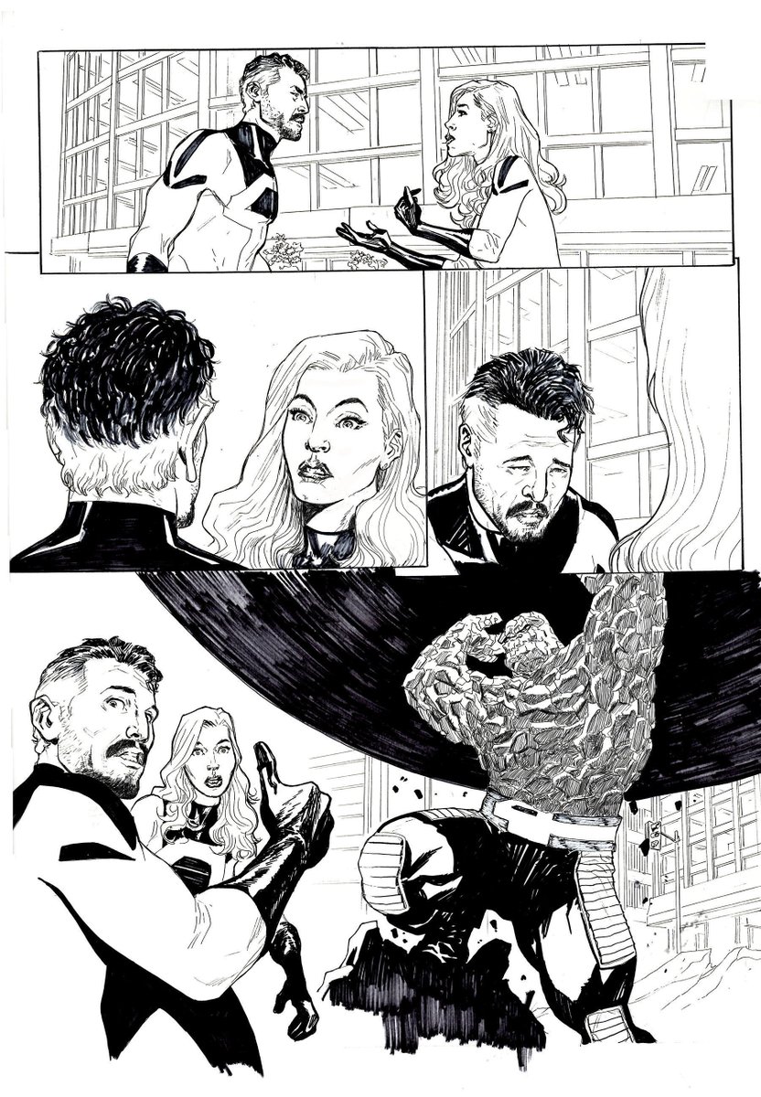 marcofodera's tweet image. #comics #PortfolioDay #FantasticFour #skinbreaker #StarWars #ventress