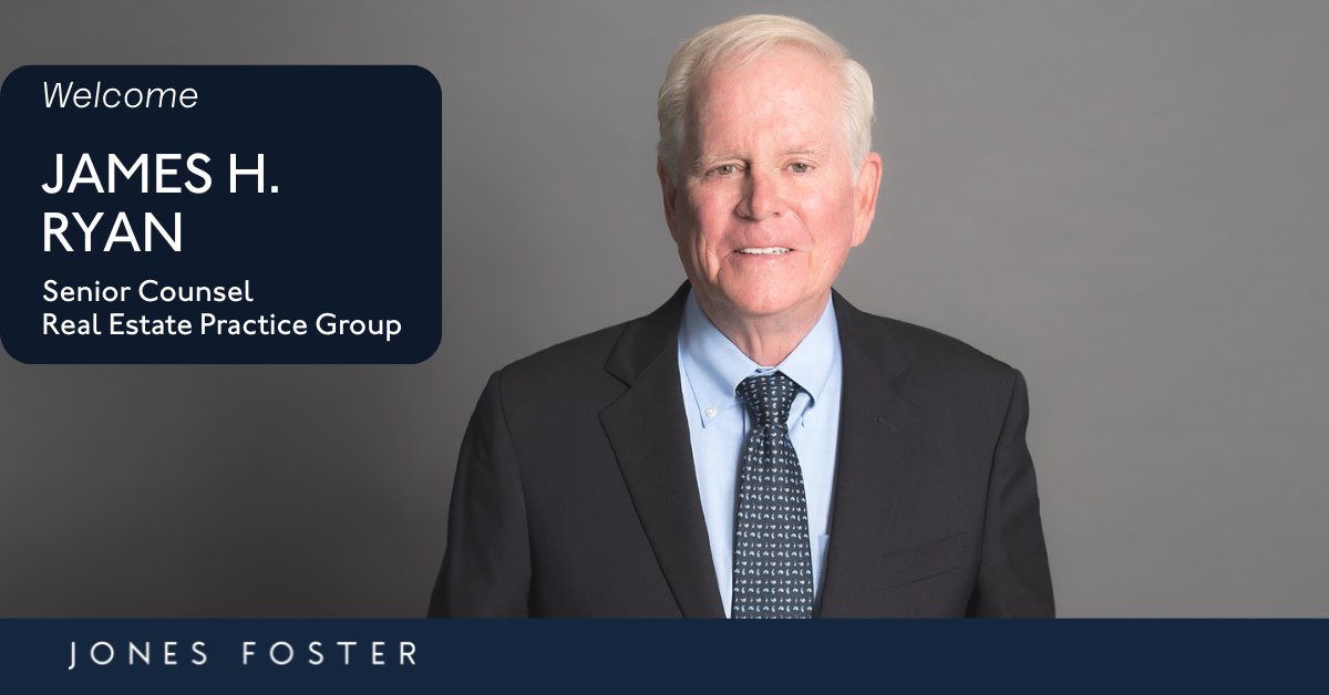 We’re thrilled to welcome veteran real estate attorney James H. Ryan as Senior Counsel in our Jupiter office! With decades of experience in complex deals across South Florida, Jim brings deep insight to our team.

Learn more about Jim and his practice: bit.ly/4eAi8eI