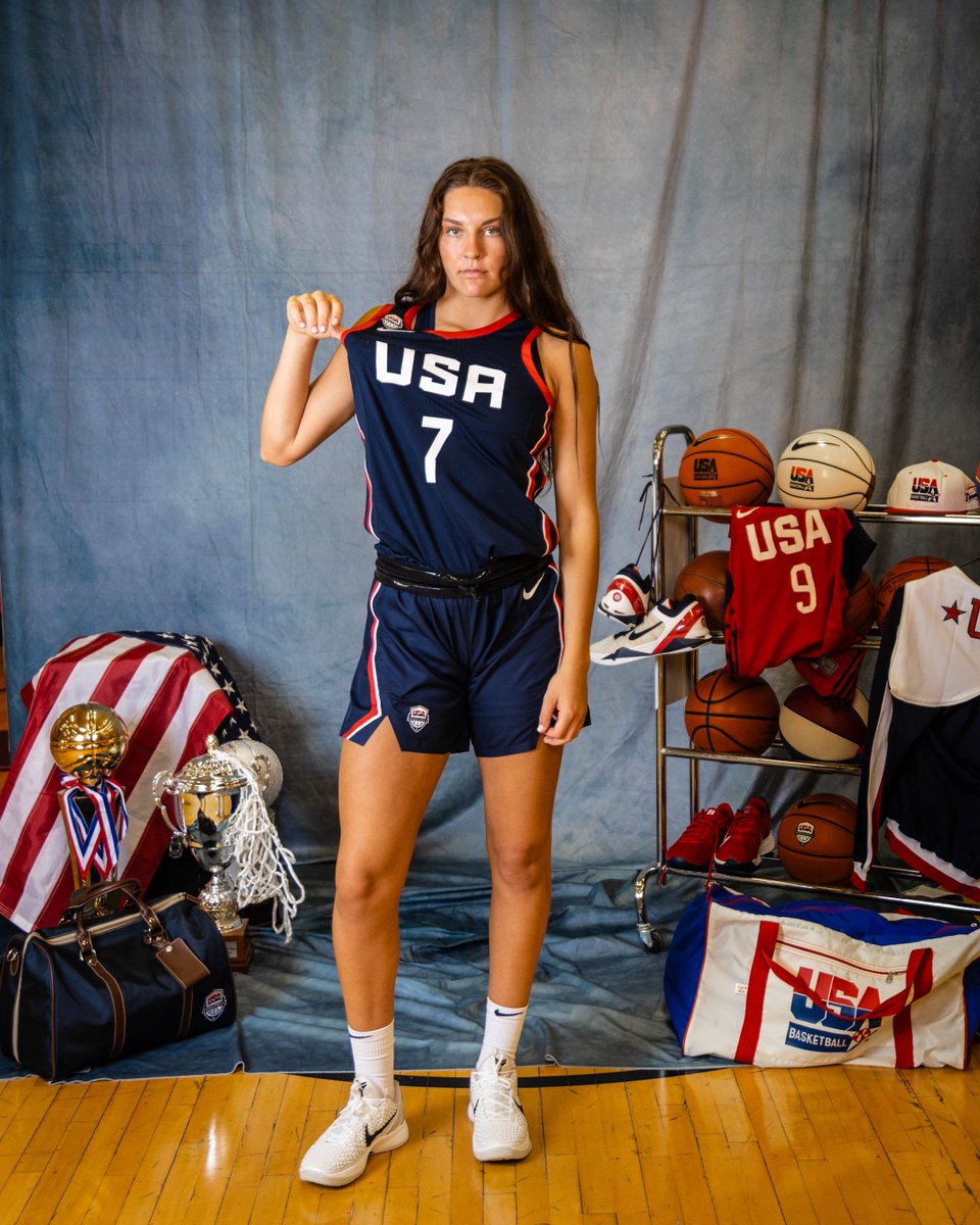 From Providence, Utah. A 1x USA Basketball gold medalist.

🇺🇸 No. 7 <a href="/emileeskinner5/">Emilee Skinner</a>