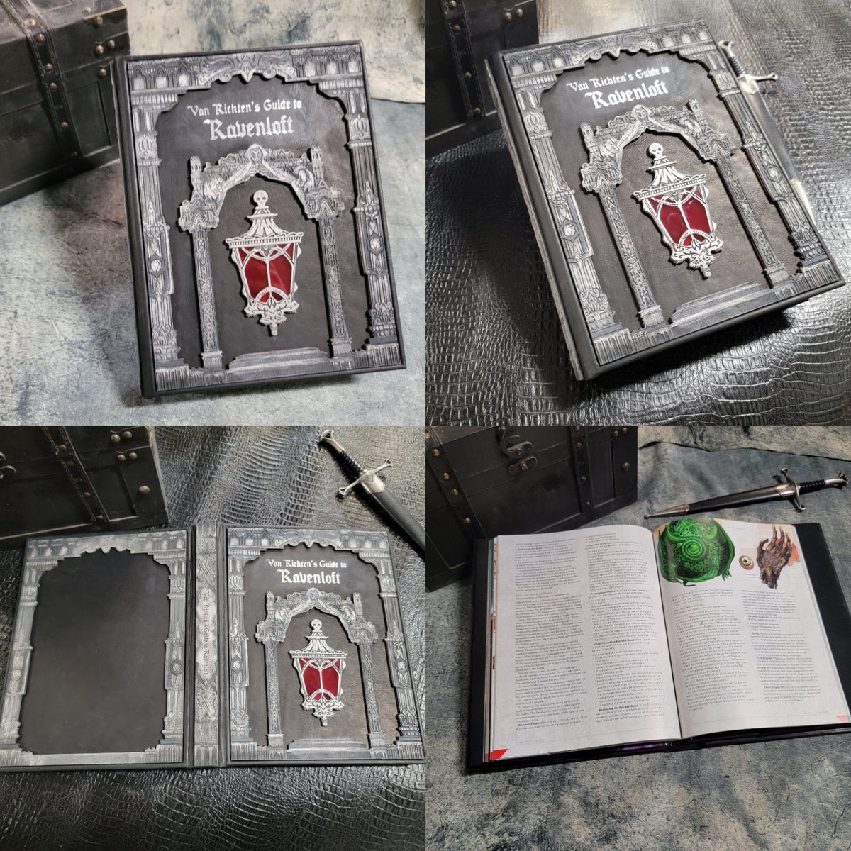 Mark Meer (@mark_meer) on Twitter photo Thanks again to <a href="/GeekifyInc/">Geekify Inc - Official Neopets TTRPG Kickstarter!</a> for the beautiful custom-made cover for Van Richtenās Guide to Ravenloft that they presented to me at @dragoncon 2023.
Itās coming in handy this week at <a href="/dndinacastle/">D&D in a Castle</a> for my #Ravenloft campaign, āAgents of the Kargatāā¦
#DnD #DungeonsAndDragons #ttrpg Thanks again to <a href="/GeekifyInc/">Geekify Inc - Official Neopets TTRPG Kickstarter!</a> for the beautiful custom-made cover for Van Richtenās Guide to Ravenloft that they presented to me at @dragoncon 2023.
Itās coming in handy this week at <a href="/dndinacastle/">D&D in a Castle</a> for my #Ravenloft campaign, āAgents of the Kargatāā¦
#DnD #DungeonsAndDragons #ttrpg