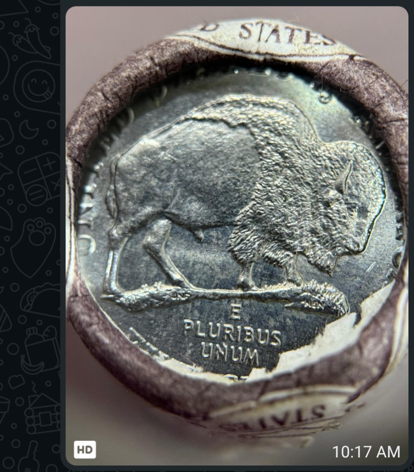 TheNickelGoblin's tweet image. They're selling modern Buffalo Nickels in local groups at 5x face value