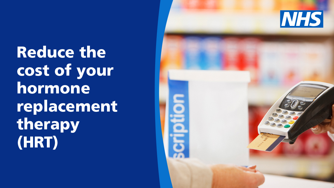 You can reduce the cost of your hormone replacement therapy (HRT) prescriptions by getting an HRT Prescription
Prepayment Certificate.

Find out more ➡️  nhsbsa.nhs.uk/help-nhs-presc…