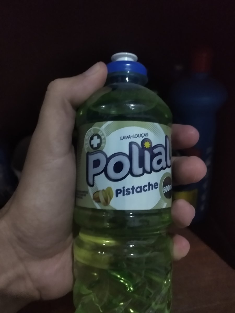 oadyleo's tweet image. Detergente sabor pistache