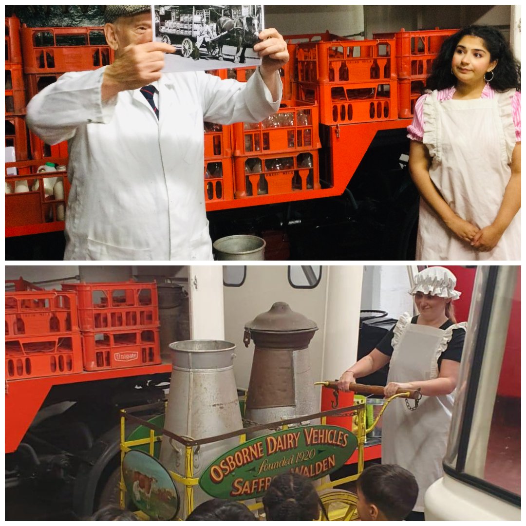 GreetPrimary's tweet image. A wonderful trip at the Wythall Transport Museum for Reception today! Thank you to all the amazing guides. We had a great time and learnt so MANY new things! Also, Miss Woods and Miss Begum had fun impersonating Mary the Milkmaid! 🚋🚒👧