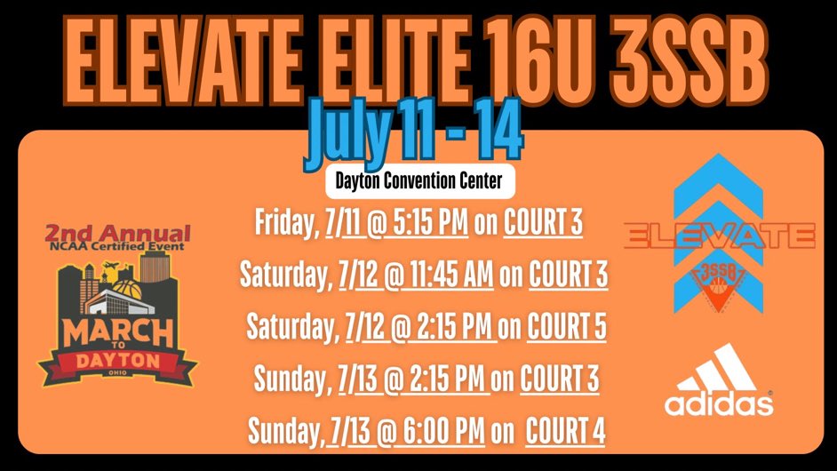 Lola Vanore (@l_vanore123) on Twitter photo Ready to get back on the court! First stop Dayton. Coaches come check us out!!
<a href="/Bruno_Corras/">Bruno Corras</a> <a href="/Assist_U_/">AssistU Recruiting</a> <a href="/Elevate_Elite/">Elevate Elite</a> <a href="/breaknbadhabits/">Andy Woodard</a> <a href="/CoachCed4/">Coach Ced</a> <a href="/CoachMarteja/">Coach Marty</a> Ready to get back on the court! First stop Dayton. Coaches come check us out!!
<a href="/Bruno_Corras/">Bruno Corras</a> <a href="/Assist_U_/">AssistU Recruiting</a> <a href="/Elevate_Elite/">Elevate Elite</a> <a href="/breaknbadhabits/">Andy Woodard</a> <a href="/CoachCed4/">Coach Ced</a> <a href="/CoachMarteja/">Coach Marty</a>