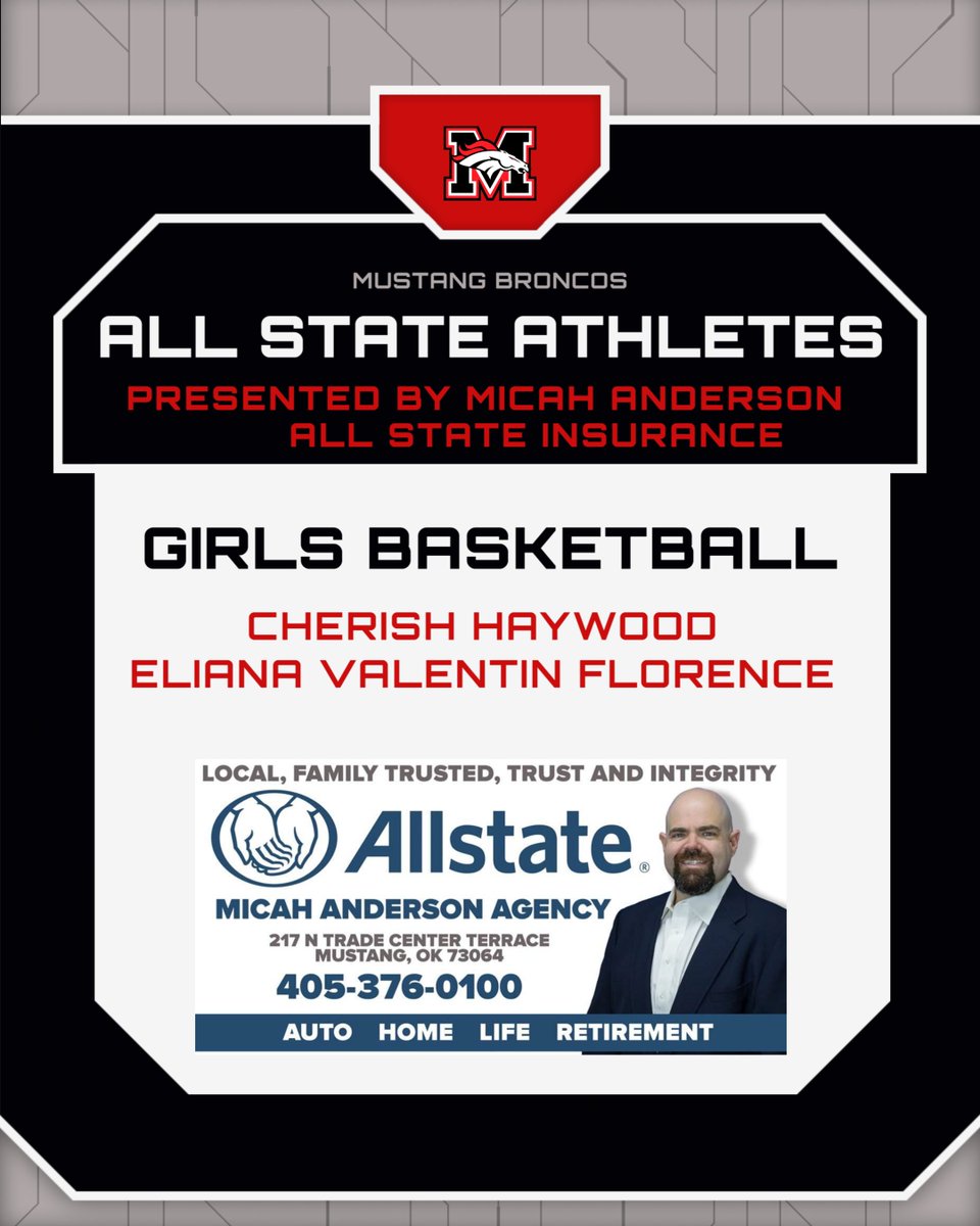 MHS Bronco Sports (@mhsbroncosports) on Twitter photo Congratulations to our 2024-2025 Mustang Bronco Girls Basketball All State Athletes!
#GoBroncos #Horsepower
<a href="/MustangSchools/">Mustang Public Schools</a> <a href="/MHS_Broncos/">MHSBroncos</a> Congratulations to our 2024-2025 Mustang Bronco Girls Basketball All State Athletes!
#GoBroncos #Horsepower
<a href="/MustangSchools/">Mustang Public Schools</a> <a href="/MHS_Broncos/">MHSBroncos</a>