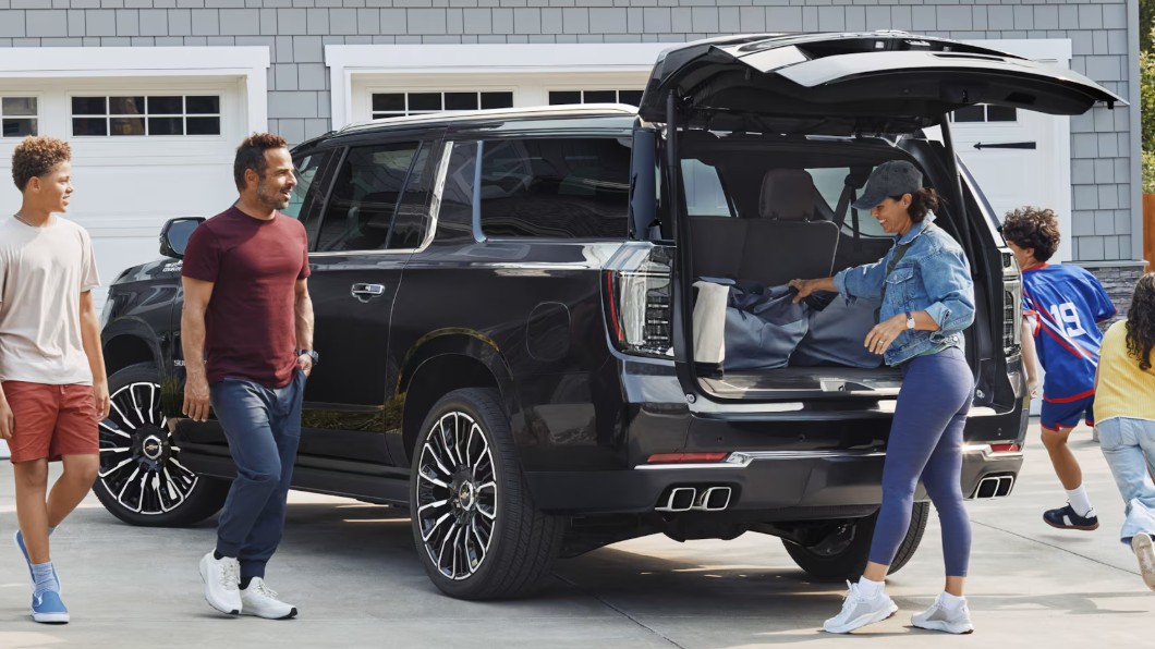 With best-in-class max cargo space, the 2025 Suburban makes room for strollers, sports gear, camping supplies, and all the snacks your crew needs. 

Big trips, little wins—fit it all with the Chevy Suburban. 🚙🧳🧸