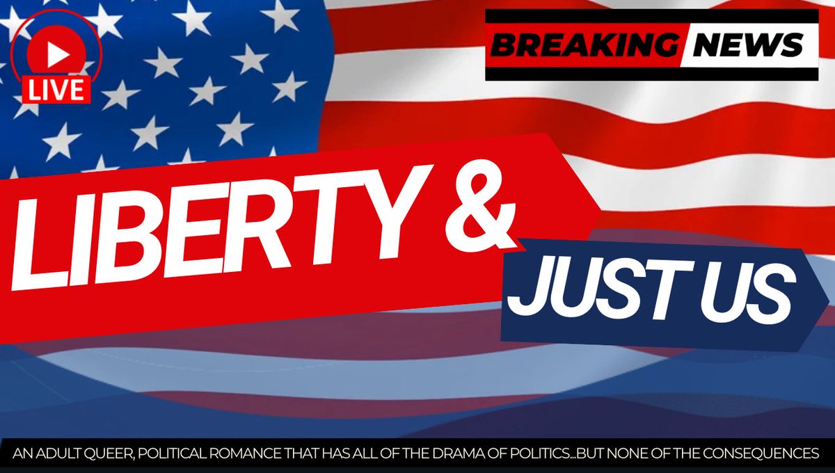 ForNersia's tweet image. OKAY! Now introducing the new #agentsguide for my new LGBTQIA Romance Novel, Liberty and Just Us.
Politics dragged him back home. Falling for his campaign manager might be what finally sets him free.❤️🏳️🌈📸
(Thanks again to @pittelsbookclub for the great graphics) #amquerying