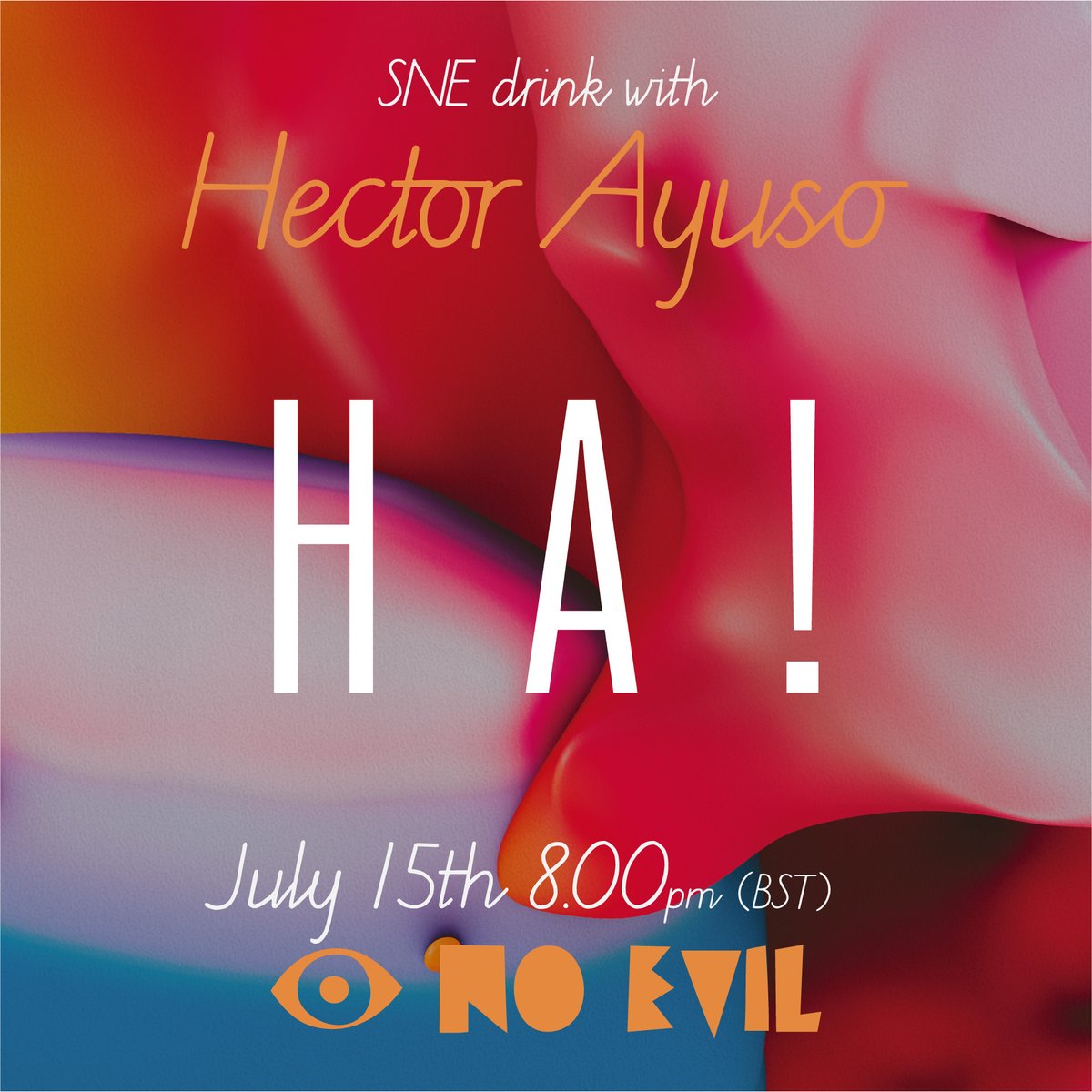 See No Evil London (@seenoevillondon) on Twitter photo SNE Drink with <a href="/HectorAYU/">Héctor Ayuso</a>.
When: 8pm Tuesday 15th July (BST)
Where: youtube.com/@SeeNoEvil-Pub… SNE Drink with <a href="/HectorAYU/">Héctor Ayuso</a>.
When: 8pm Tuesday 15th July (BST)
Where: youtube.com/@SeeNoEvil-Pub…
