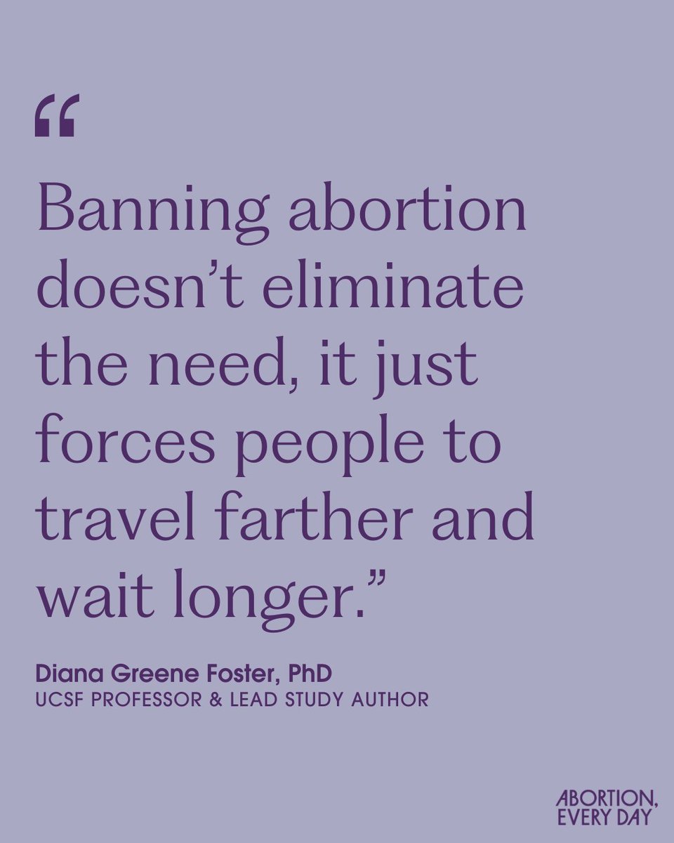 So not only have abortion bans not reduced the number of abortions—they’ve increased the number of later abortions!