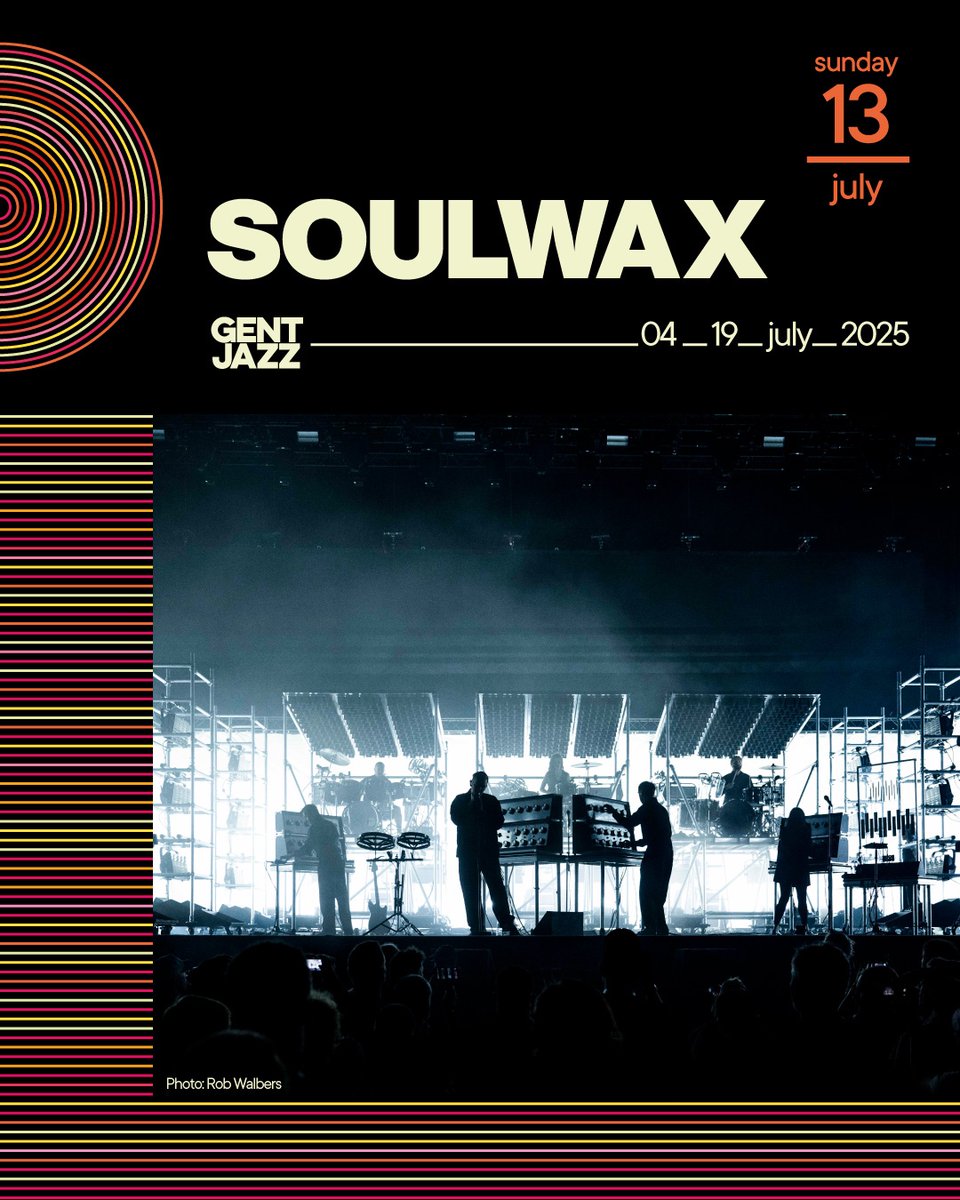New date <a href="/gentjazz/">Gent Jazz</a> 
13.07.25
gentjazz.com/en/info/tickets