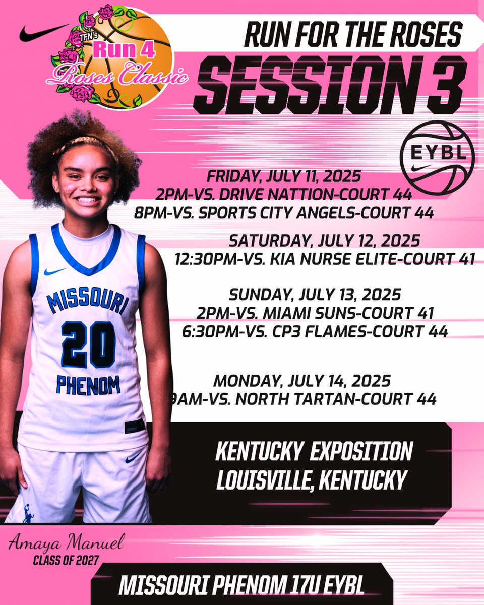 Lift for Life Hawks (@athleticslfla) on Twitter photo Come check out rising Junior Amaya Manuel on the circuit this weekend in Louisville ! #EYBL <a href="/RecruitLFLAGBB/">LadyHawksRecruiting</a> <a href="/PGHMissouri/">Prep Girls Hoops Missouri</a> <a href="/dawnstaley/">dawnstaley</a> <a href="/GamecockWBB/">South Carolina Women's Basketball</a> <a href="/MissouriPhenom/">Phenom Basketball</a> <a href="/uncwbb/">Carolina Women's Basketball</a> <a href="/LoyolaWBB/">Loyola Women's Basketball</a> <a href="/LSUwbkb/">LSU Women's Basketball</a> <a href="/amayabuckets/">Amaya Manuel</a> Come check out rising Junior Amaya Manuel on the circuit this weekend in Louisville ! #EYBL <a href="/RecruitLFLAGBB/">LadyHawksRecruiting</a> <a href="/PGHMissouri/">Prep Girls Hoops Missouri</a> <a href="/dawnstaley/">dawnstaley</a> <a href="/GamecockWBB/">South Carolina Women's Basketball</a> <a href="/MissouriPhenom/">Phenom Basketball</a> <a href="/uncwbb/">Carolina Women's Basketball</a> <a href="/LoyolaWBB/">Loyola Women's Basketball</a> <a href="/LSUwbkb/">LSU Women's Basketball</a> <a href="/amayabuckets/">Amaya Manuel</a>
