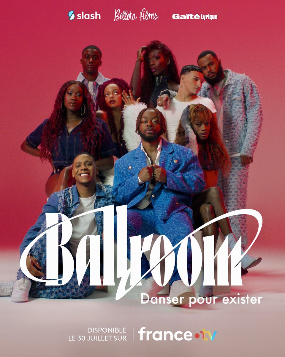 🔥 L’affiche est là !
BALLROOM — Danser pour exister, une série documentaire que j’ai eu l’honneur de réaliser, plonge au cœur de la scène ballroom française 🪩
Focus sur la House of Revlon et celles et ceux qui dansent pour exister.