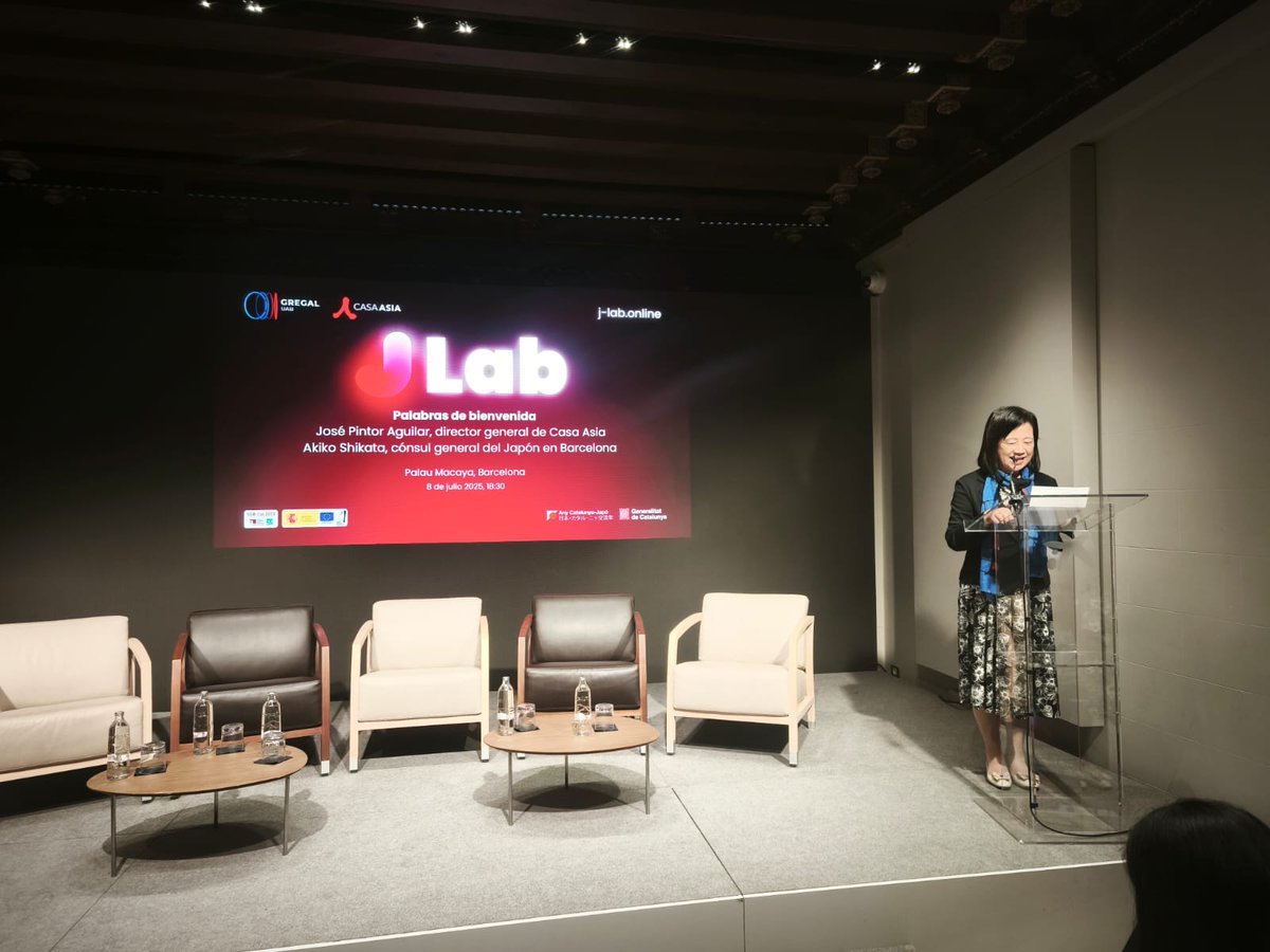 🎌 ¡Hoy se presenta en Barcelona la plataforma digital #JLAB!

🌏Una iniciativa pionera impulsada por <a href="/GregalUAB/">GREGAL: Cultural Circulation Japan-Korea-Cat/Esp</a>, en colaboración con <a href="/CasaAsia/">Casa Asia</a>, que nace para analizar las relaciones entre #España y #Japón desde múltiples perspectivas: cultura, lengua, economía, ciencia y más.