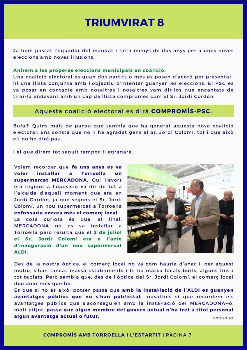 Compromís amb Torroella i l'Estartit tweet media