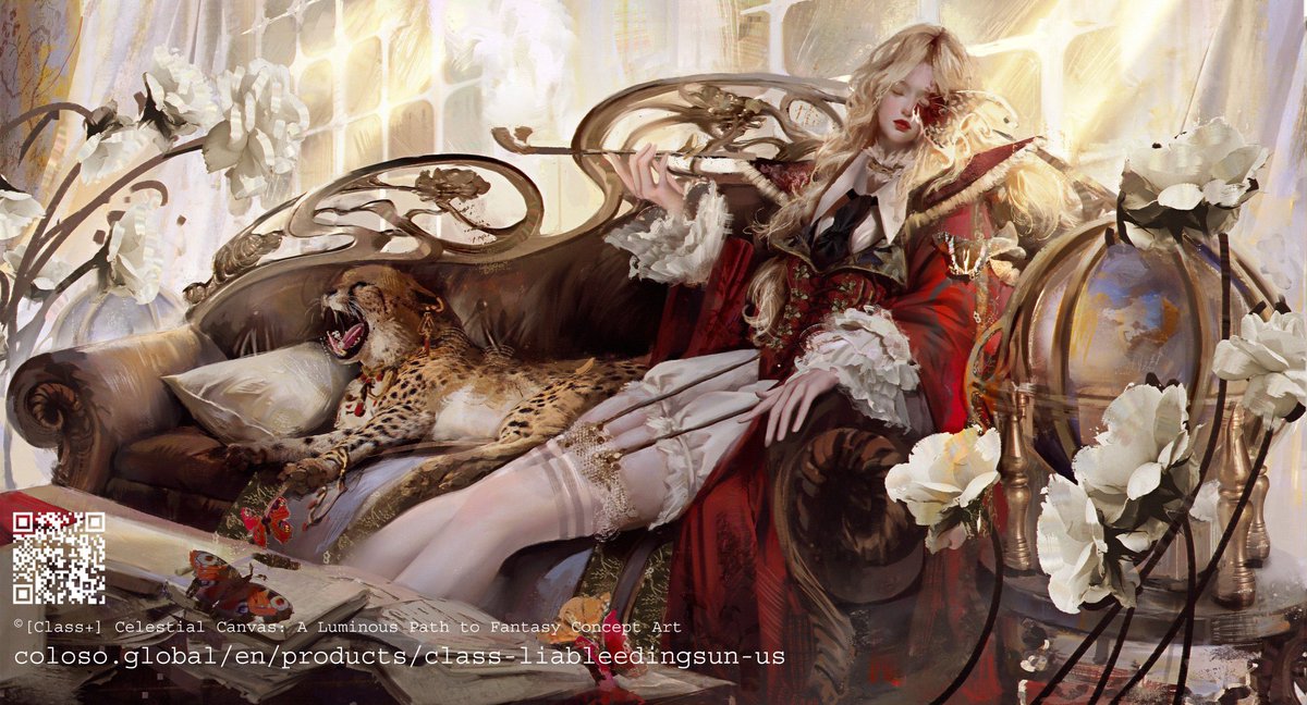 bleeding_sun's tweet image. Hello #PortfolioDay 🤍
I’m Lia, a concept artist & illustrator with a background in video games.
Now, as an art instructor, I focus on teaching and sharing what I’ve learned to help other artists.
Today, I’m sharing a little love for my OCs: Saskia & Marisol 🫶🏻