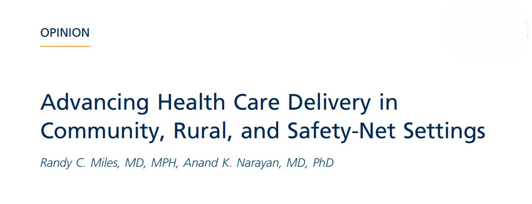 JACRJournal's tweet image. From the July issue of the #JACR 📝Individual-level barriers to health care collectively contribute to delayed or missed care opportunities and poor health outcomes.
🖊️: @RMilesMD + @AnandKNarayan, guest editors.
Full editorial➡️ jacr.org/article/S1546-…