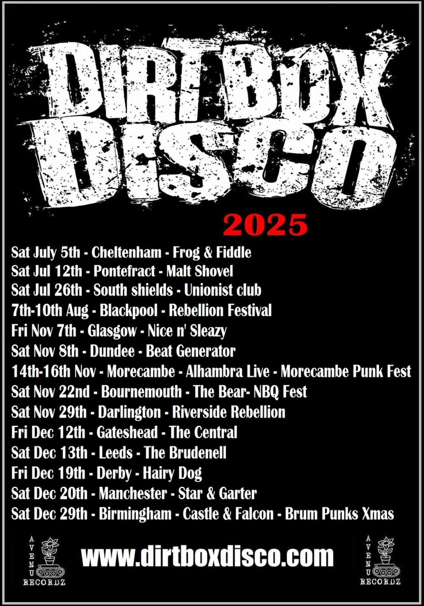 ALL TICKETS AVAILABLE HERE &gt;&gt; dirtboxdisco.com/gigs/