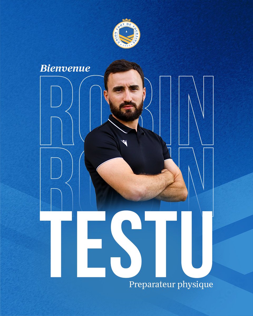 📢 𝐔𝐍 𝐍𝐎𝐔𝐕𝐄𝐋 𝐄́𝐐𝐔𝐈𝐋𝐈𝐁𝐑𝐄 𝐏𝐎𝐔𝐑 𝐍𝐎𝐓𝐑𝐄 𝐒𝐓𝐀𝐅𝐅

Plusieurs saisons d’expérience sur des groupes Nationaux et N3, mais aussi une aventure en sélection U23.
Robin rejoint l’Union pour renforcer le staff comme préparateur physique et entraîneur adjoint.