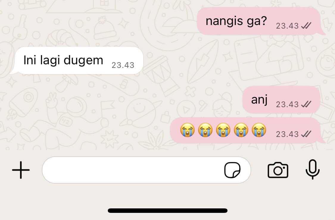 nan4n1nu's tweet image. day 1 ketolak simak ui😭