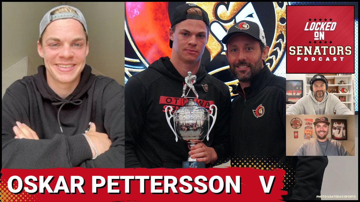 Locked On Senators (@senscentral) on Twitter photo #LOSP July 8, 2025 - Ep. 1,332
Ottawa Senators Prospect Oskar Pettersson On Winning Jonathan Pitre Memorial Award At Sens Dev Camp
🔗linktr.ee/lockedonsenato…
📺youtu.be/62UATxRA5pM
<a href="/RossLevitan/">Ross Levitan</a> | <a href="/brandonpiller1/">Brandon Piller</a> #LOSP July 8, 2025 - Ep. 1,332
Ottawa Senators Prospect Oskar Pettersson On Winning Jonathan Pitre Memorial Award At Sens Dev Camp
🔗linktr.ee/lockedonsenato…
📺youtu.be/62UATxRA5pM
<a href="/RossLevitan/">Ross Levitan</a> | <a href="/brandonpiller1/">Brandon Piller</a>