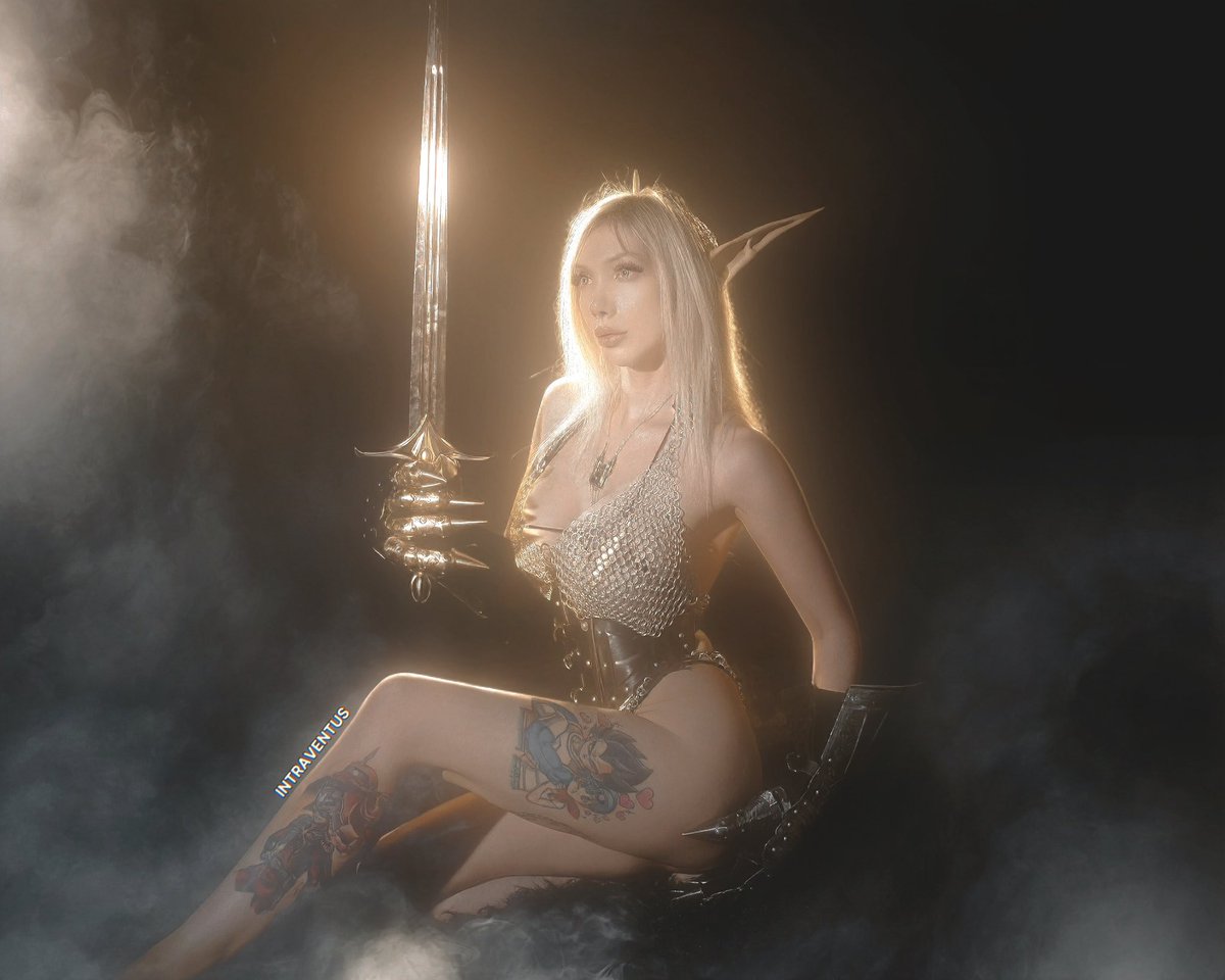 The sword was a paid actor 🗡️