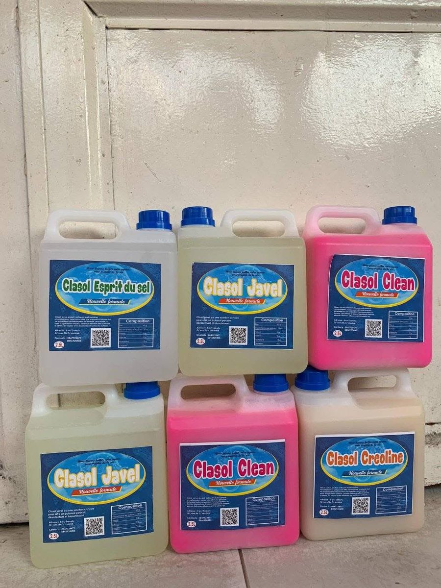 Ditu Léon (@ditulon2) on Twitter photo J’ai décidé de présenter ici nos produits de nettoyage afin de vous faire découvrir des solutions efficaces, respectueuses des surfaces et engagées pour un environnement sain
Clasol Services L’Art du Nettoyage Responsable.
J’attends vos commandes
<a href="/JAsepeB/">Jonathan Asepe🇨🇩</a> 😄
<a href="/MuadiLaeticia/">Laetitia Muadi</a> J’ai décidé de présenter ici nos produits de nettoyage afin de vous faire découvrir des solutions efficaces, respectueuses des surfaces et engagées pour un environnement sain
Clasol Services L’Art du Nettoyage Responsable.
J’attends vos commandes
<a href="/JAsepeB/">Jonathan Asepe🇨🇩</a> 😄
<a href="/MuadiLaeticia/">Laetitia Muadi</a>