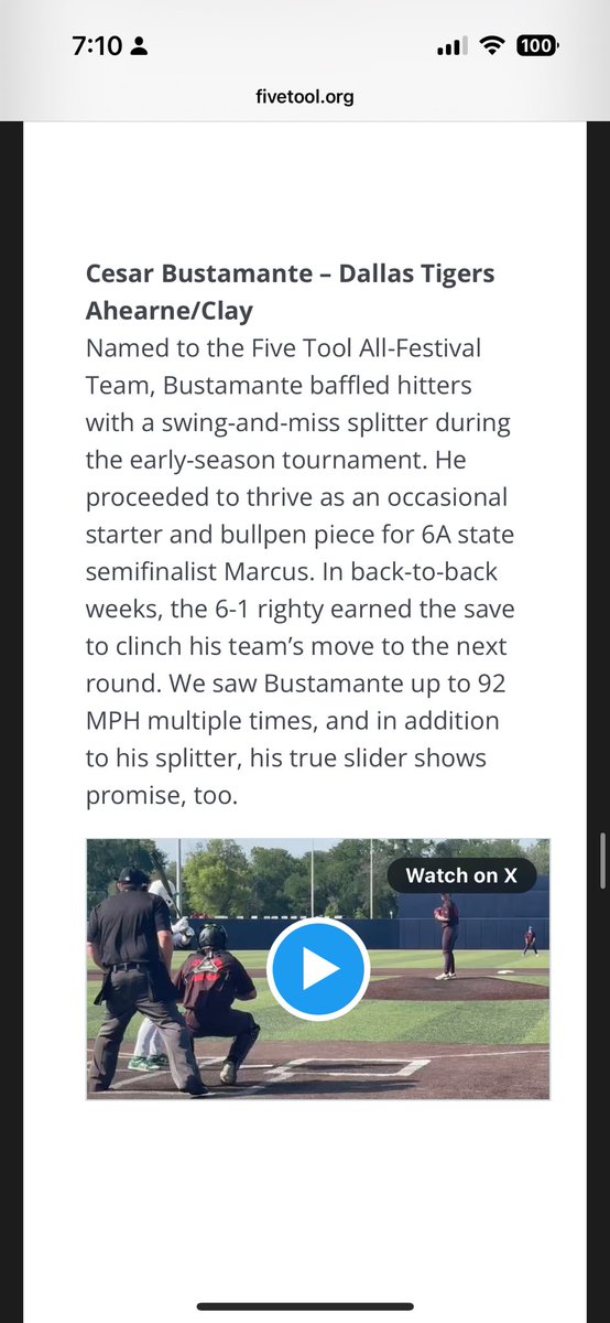 BodzinPitching's tweet photo. Some great write ups from @DustinLMcComas with @FiveTool @FiveToolTexas about some really strong #uncommitted2026 arms. Have a great #DonMattingly2026 @RomanStevens44 @B2026Cesar @zackary_g19 @luke_davis11215 #FiveToolBaseball #BodzinPitching https://t.co/tLmdRtl0x7