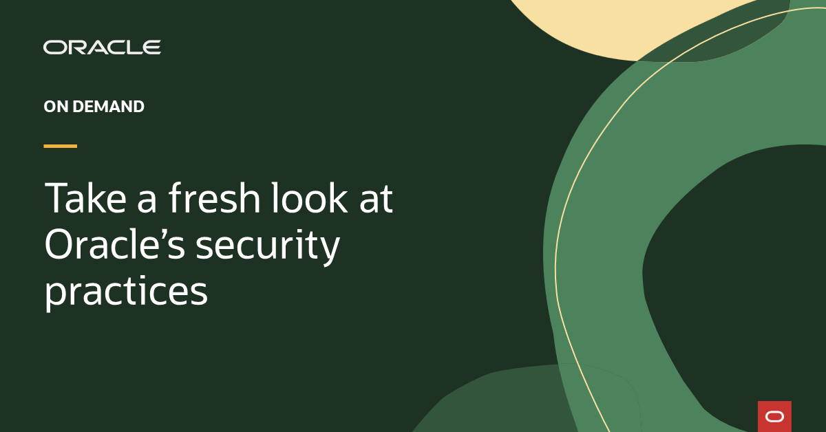 vijonline's tweet photo. Oracle’s refreshed Trust Center is your go-to source for understanding secure development and operational security practices. Learn how to download cloud security assessments, compare cloud services in the compliance dashboard, and more. https://t.co/crmZUrfhDs https://t.co/gMxf4TUeWi