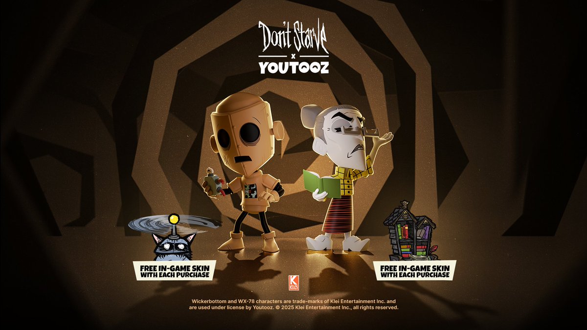 eager minds should always have access to a library 📚

the all new Don’t Starve collection releases on july 15th 🔥 free in-game rewards with each purchase 🔖