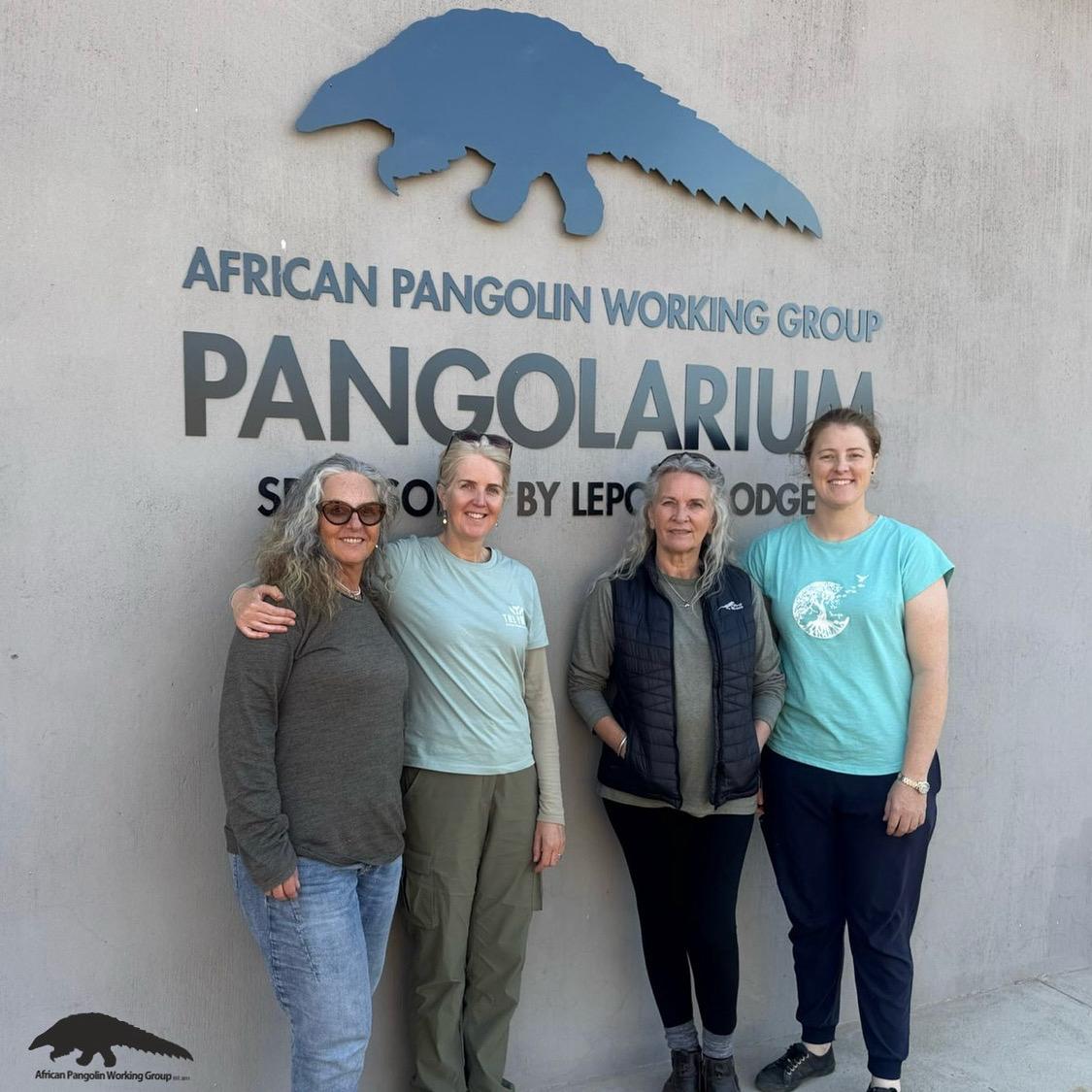 We shared a very special time with famous animal communicator Pea Horsley, who visited us from the UK. Pea has been a very supportive friend to the APWG, bringing a focus to the work that we are doing with pangolins.

Thanks for the visit, Pea!