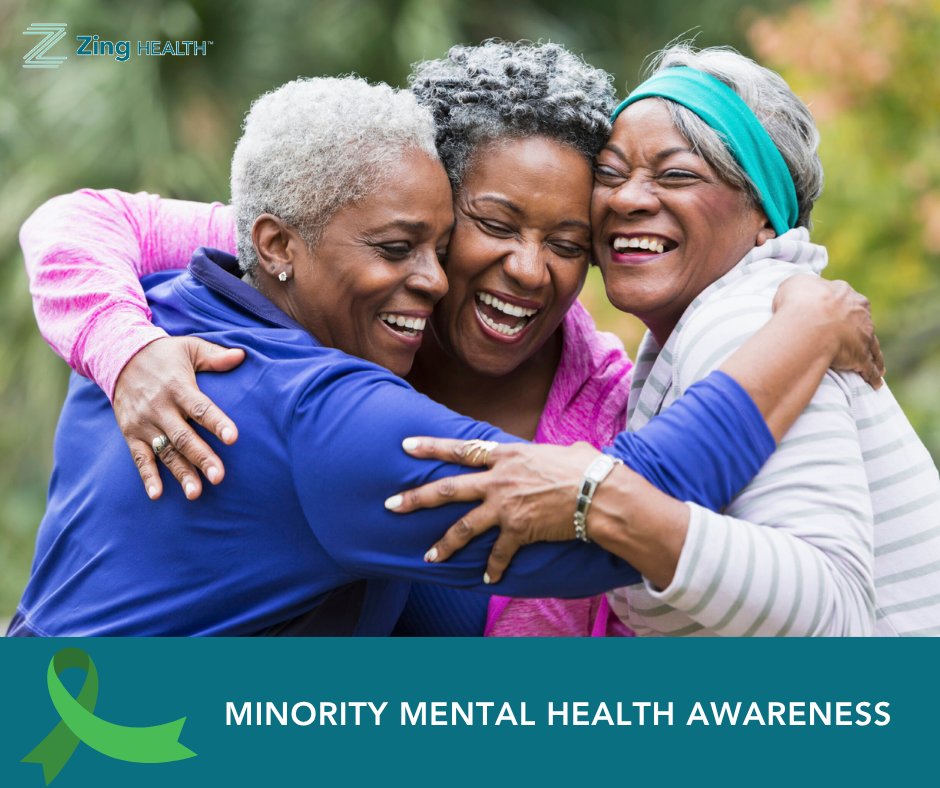 July is National Minority Mental Health Awareness Month.

Many older adults in communities of color face extra stress. This can make it harder to stay healthy both in body and mind. Here are some reasons why:
• Some people live in places with fewer doctors or counselors
• It