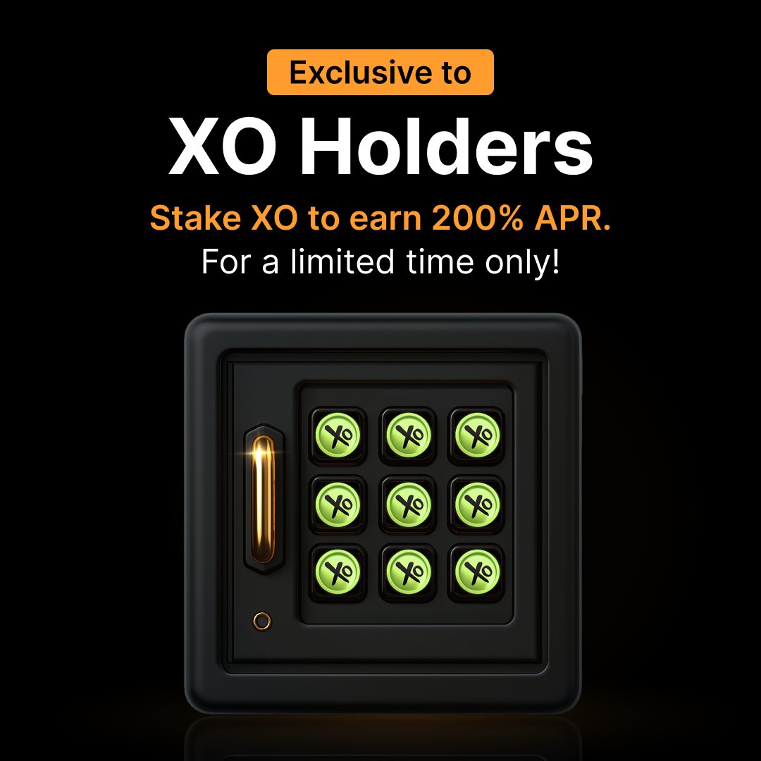 💰 Got XO? Put it to work and earn up to 200% APR with Bybit Earn.

🔗 Stake now: i.bybit.com/1SabeMnt

#Bybit #CryptoArk